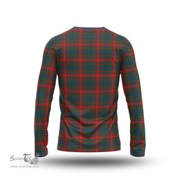 ScotsTee Shop Scottish Wilson Modern Clan Tartan Long Sleeve T Shirt