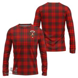 ScotsTee Shop Scottish Matheson Modern Clan Crest Tartan Long Sleeve T Shirt
