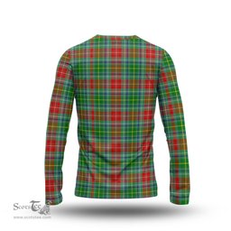 ScotsTee Shop Scottish Muirhead Clan Crest Tartan Long Sleeve T Shirt
