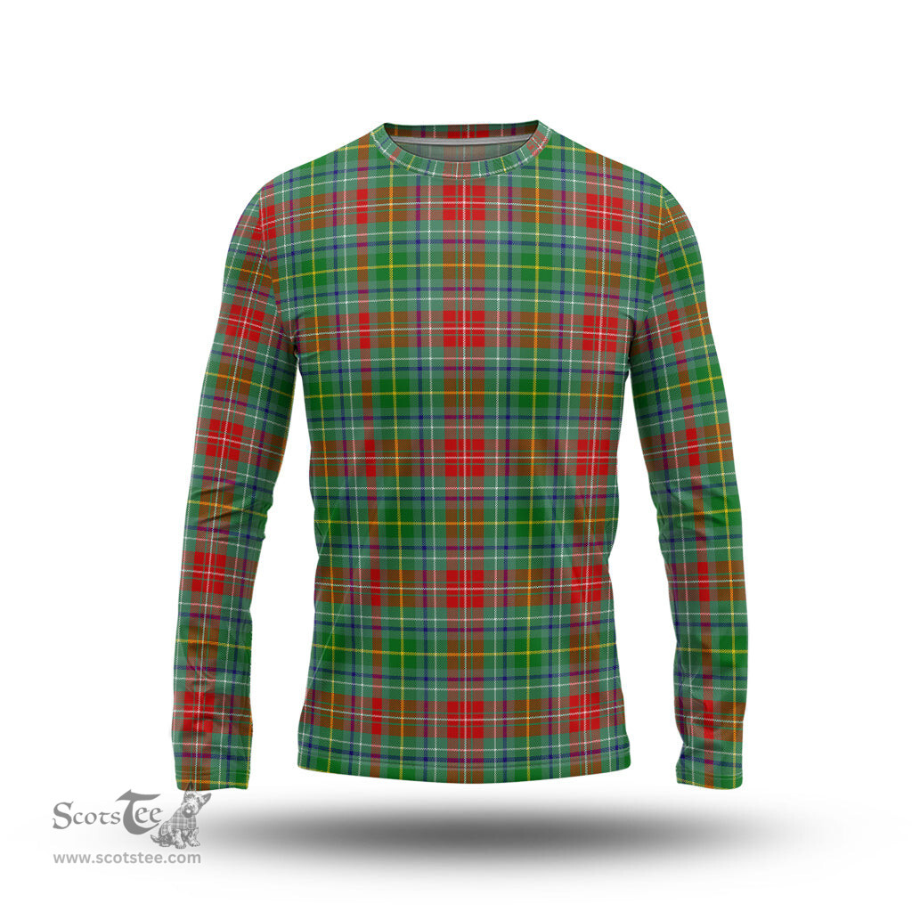 ScotsTee Shop Scottish Muirhead Clan Tartan Long Sleeve T Shirt
