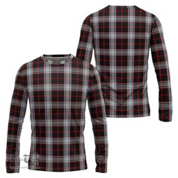 ScotsTee Shop Scottish Merrilees Clan Tartan Long Sleeve T Shirt