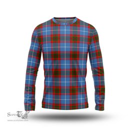 ScotsTee Shop Scottish Pentland Clan Tartan Long Sleeve T Shirt