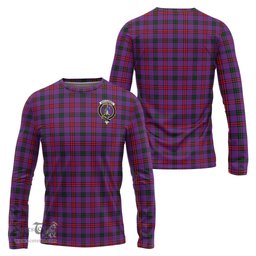 ScotsTee Shop Scottish Montgomery Modern Clan Crest Tartan Long Sleeve T Shirt