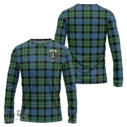 ScotsTee Shop Scottish McCoy Ancient Clan Crest Tartan Long Sleeve T Shirt