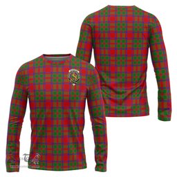 ScotsTee Shop Scottish MacKintosh Modern Clan Crest Tartan Long Sleeve T Shirt