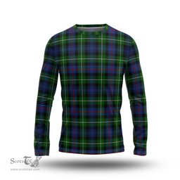 ScotsTee Shop Scottish MacKenzie Modern Clan Tartan Long Sleeve T Shirt