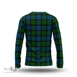 ScotsTee Shop Scottish MacKie Clan Crest Tartan Long Sleeve T Shirt