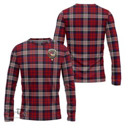 ScotsTee Shop Scottish MacDonald Dress Irish Clan Crest Tartan Long Sleeve T Shirt