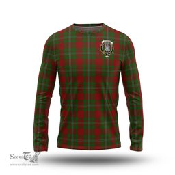 ScotsTee Shop Scottish Strange Clan Crest Tartan Long Sleeve T Shirt