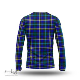 ScotsTee Shop Scottish Weir Modern Clan Tartan Long Sleeve T Shirt