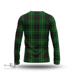 ScotsTee Shop Scottish MacAulay of Lewis Clan Tartan Long Sleeve T Shirt