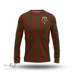 ScotsTee Shop Scottish MacIntosh Red Clan Crest Tartan Long Sleeve T Shirt