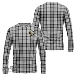 ScotsTee Shop Scottish Wallace Dress Clan Crest Tartan Long Sleeve T Shirt