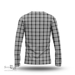 ScotsTee Shop Scottish Wallace Dress Clan Crest Tartan Long Sleeve T Shirt