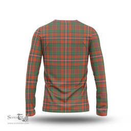 ScotsTee Shop Scottish MacKinnon Ancient Clan Crest Tartan Long Sleeve T Shirt