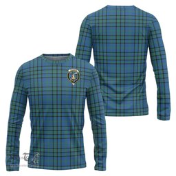 ScotsTee Shop Scottish Matheson Hunting Ancient Clan Crest Tartan Long Sleeve T Shirt