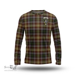 ScotsTee Shop Scottish MacKay of Strathnaver Clan Crest Tartan Long Sleeve T Shirt