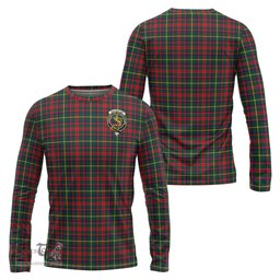ScotsTee Shop Scottish MacKintosh Hunting Modern Clan Crest Tartan Long Sleeve T Shirt