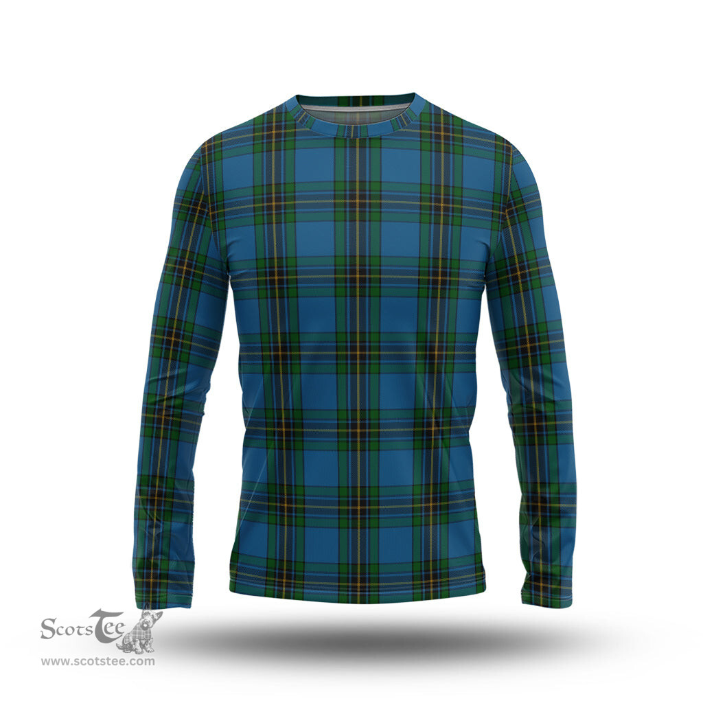 ScotsTee Shop Scottish Murray of Elibank Clan Tartan Long Sleeve T Shirt