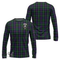 ScotsTee Shop Scottish MacCallum Clan Crest Tartan Long Sleeve T Shirt