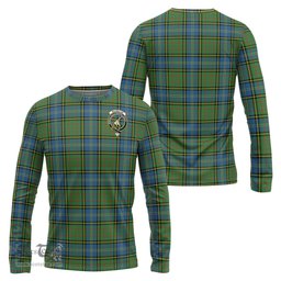 ScotsTee Shop Scottish MacMillan Hunting Ancient Clan Crest Tartan Long Sleeve T Shirt