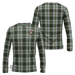 ScotsTee Shop Scottish Taylor Dress Clan Crest Tartan Long Sleeve T Shirt