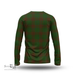ScotsTee Shop Scottish MacAlister of Glenbarr Hunting Clan Crest Tartan Long Sleeve T Shirt