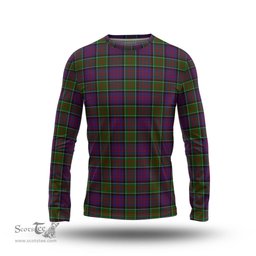 ScotsTee Shop Scottish MacDonald of Clan Ranald Modern Clan Tartan Long Sleeve T Shirt