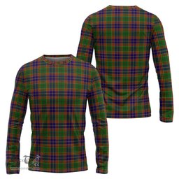 ScotsTee Shop Scottish Stevenson Old Clan Tartan Long Sleeve T Shirt