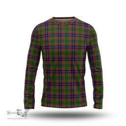 ScotsTee Shop Scottish Stevenson Old Clan Tartan Long Sleeve T Shirt