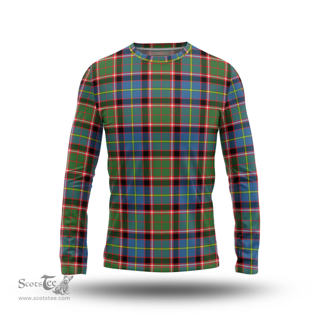 ScotsTee Shop Scottish Stirling Bannockburn Clan Tartan Long Sleeve T Shirt
