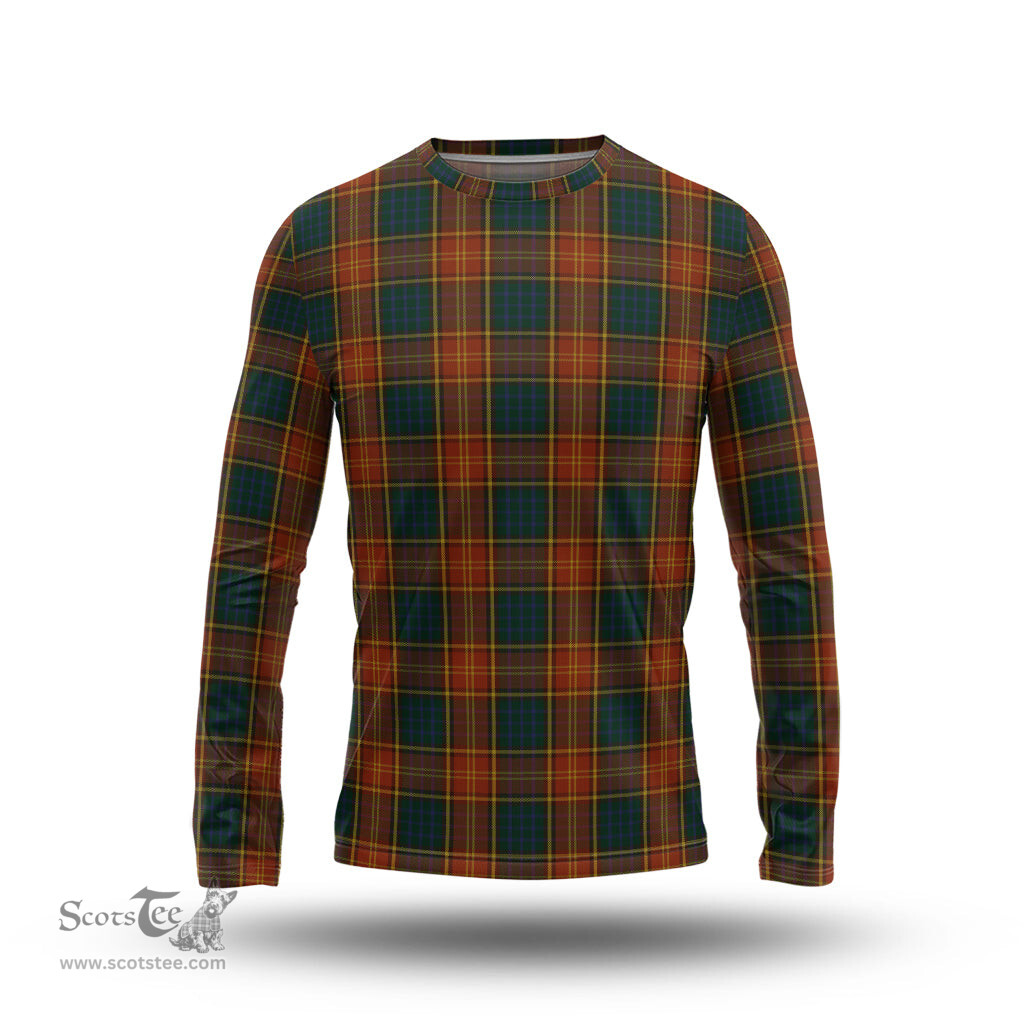 ScotsTee Shop Scottish Roscommon County Ireland Clan Tartan Long Sleeve T Shirt