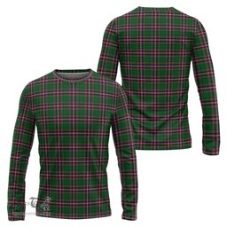 ScotsTee Shop Scottish MacFarlane Hunting Clan Tartan Long Sleeve T Shirt