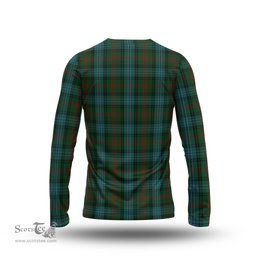 ScotsTee Shop Scottish Ross Hunting Clan Crest Tartan Long Sleeve T Shirt