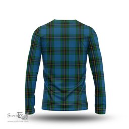 ScotsTee Shop Scottish Murray of Elibank Clan Crest Tartan Long Sleeve T Shirt