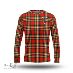 ScotsTee Shop Scottish MacGill Modern Clan Crest Tartan Long Sleeve T Shirt