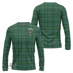 ScotsTee Shop Scottish Ross Hunting Ancient Clan Crest Tartan Long Sleeve T Shirt