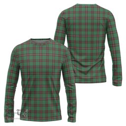 ScotsTee Shop Scottish MacKinnon Hunting Ancient Clan Tartan Long Sleeve T Shirt
