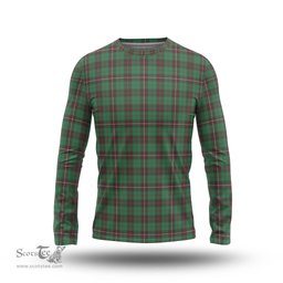 ScotsTee Shop Scottish MacKinnon Hunting Ancient Clan Tartan Long Sleeve T Shirt