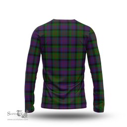 ScotsTee Shop Scottish MacDonald Clan Tartan Long Sleeve T Shirt