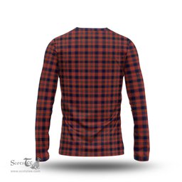 ScotsTee Shop Scottish Ogilvie (Ogilvy) Clan Crest Tartan Long Sleeve T Shirt