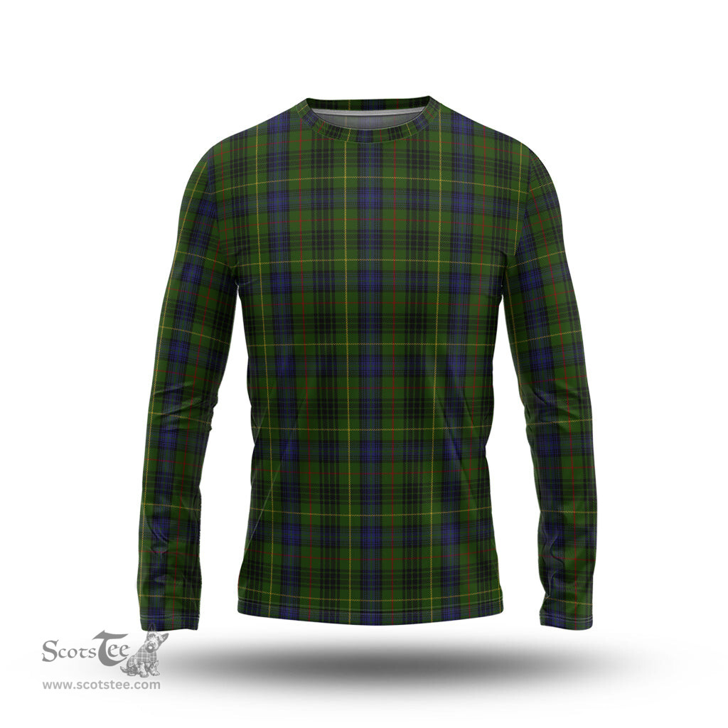ScotsTee Shop Scottish Stewart Hunting Clan Tartan Long Sleeve T Shirt