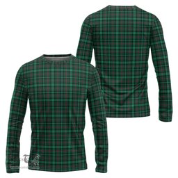 ScotsTee Shop Scottish Ross Hunting Modern Clan Tartan Long Sleeve T Shirt