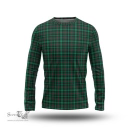 ScotsTee Shop Scottish Ross Hunting Modern Clan Tartan Long Sleeve T Shirt