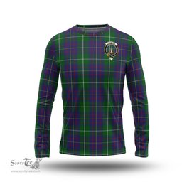 ScotsTee Shop Scottish MacIntyre Inglis Clan Crest Tartan Long Sleeve T Shirt