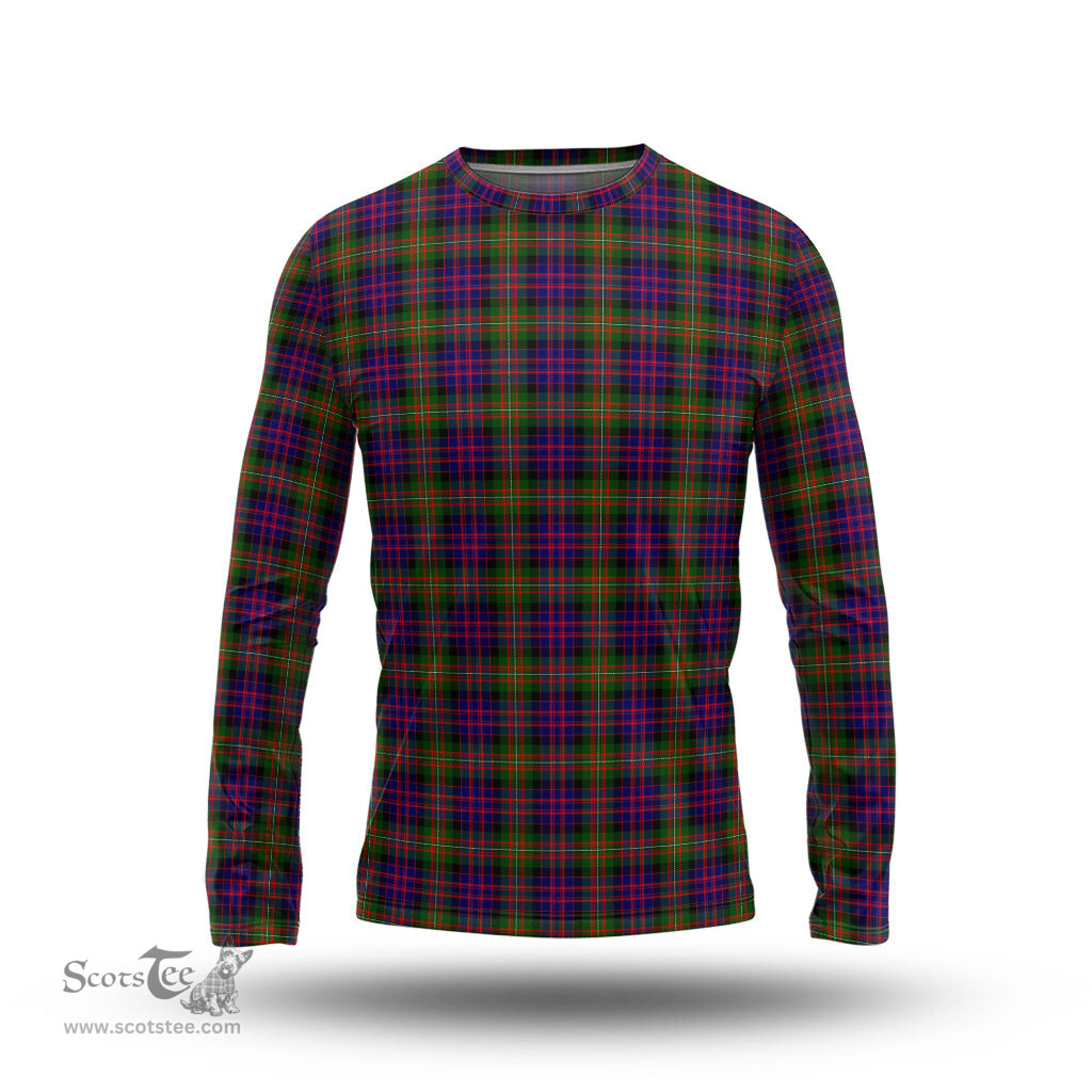 ScotsTee Shop Scottish MacDonell of Glengarry Modern Clan Tartan Long Sleeve T Shirt