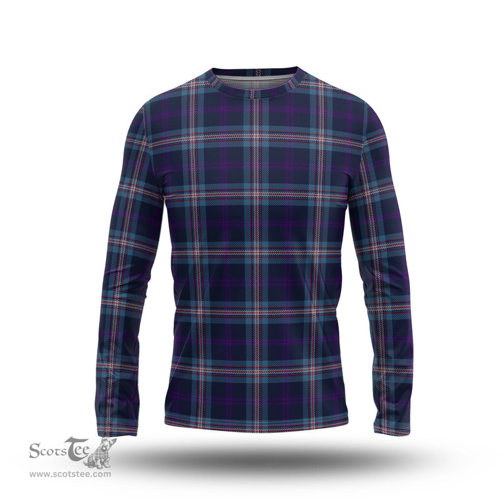 ScotsTee Shop Scottish Nevoy Clan Tartan Long Sleeve T Shirt