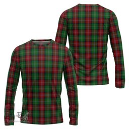 ScotsTee Shop Scottish Sawyer Clan Tartan Long Sleeve T Shirt
