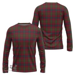 ScotsTee Shop Scottish Rice of Wales Clan Tartan Long Sleeve T Shirt