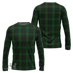 ScotsTee Shop Scottish MacAulay Hunting Clan Tartan Long Sleeve T Shirt